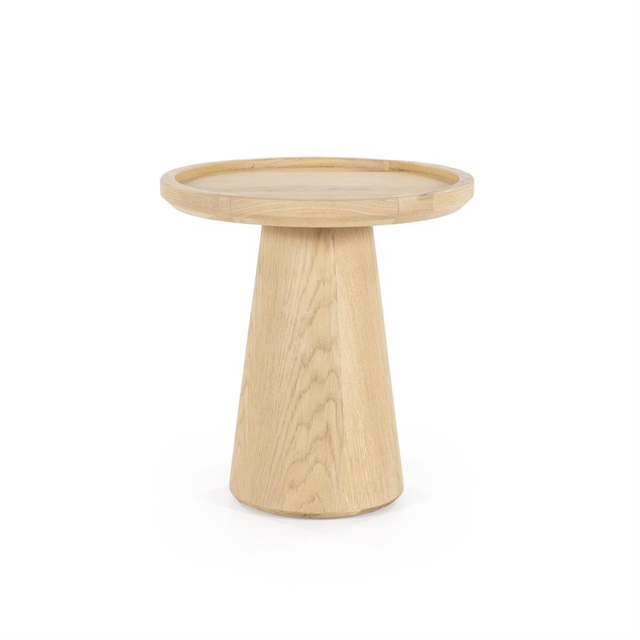 Bijzettafel Leia 46×49 | Naturel