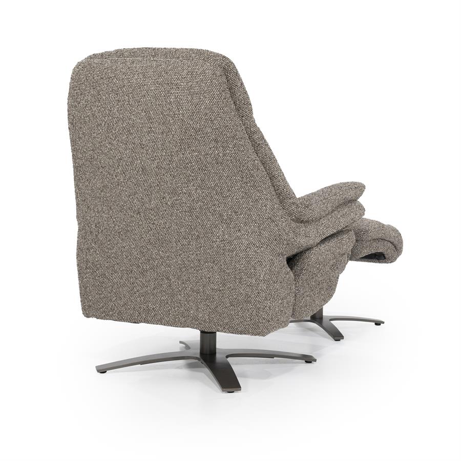 Fauteuil Caleb Elektrisch met voetenbankje | Taupe