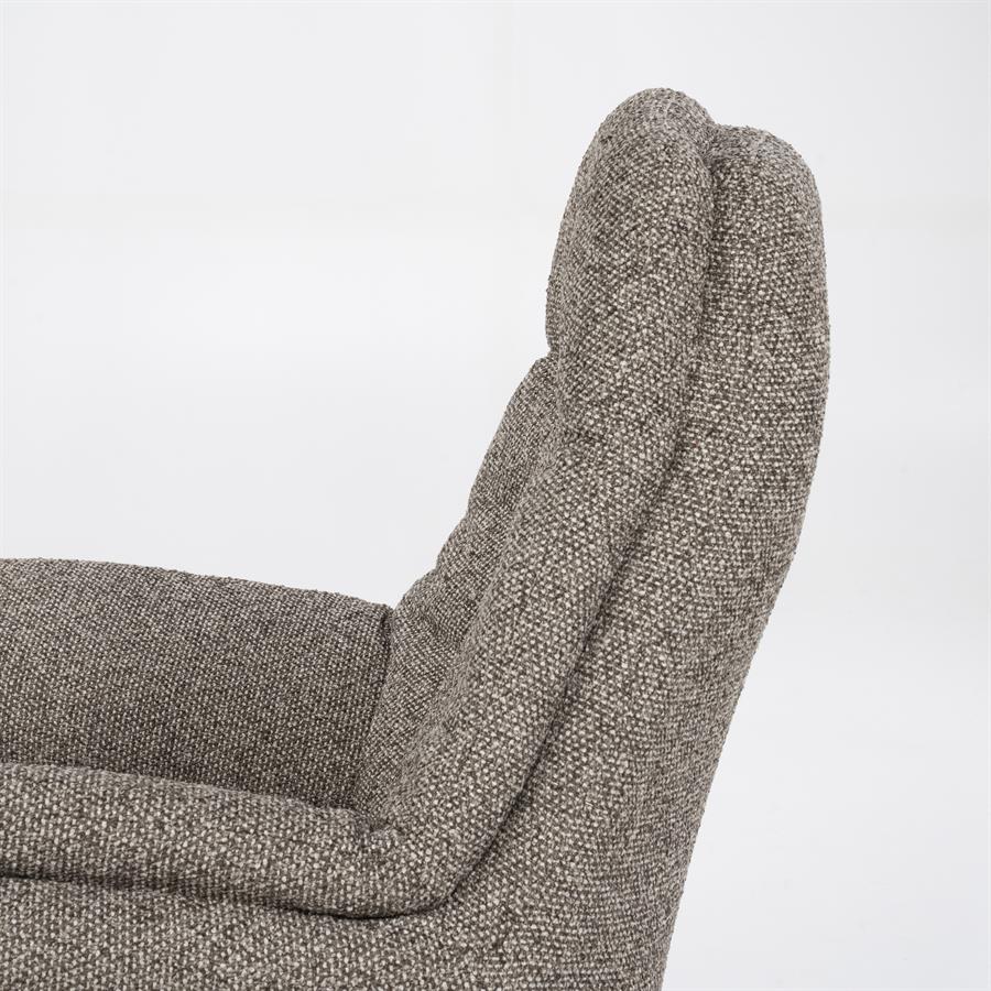 Fauteuil Caleb Elektrisch met voetenbankje | Taupe