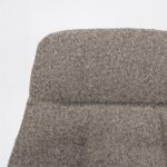 Fauteuil Caleb Elektrisch met voetenbankje | Taupe