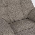 Fauteuil Caleb Elektrisch met voetenbankje | Taupe