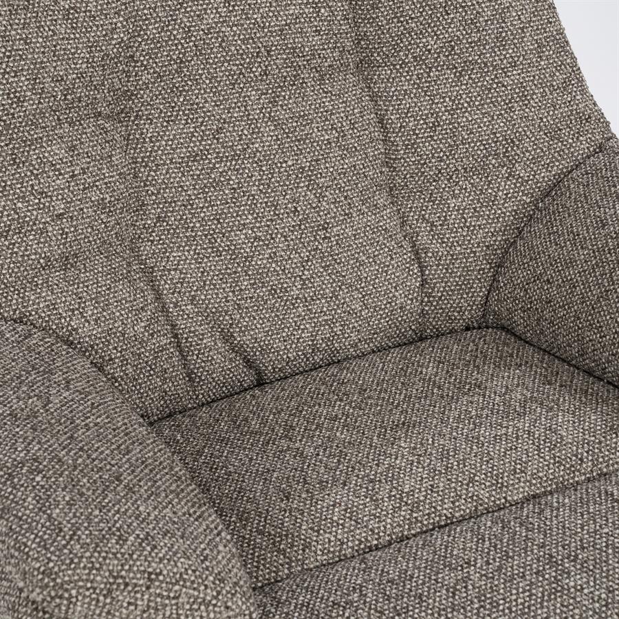 Fauteuil Caleb Elektrisch met voetenbankje | Taupe