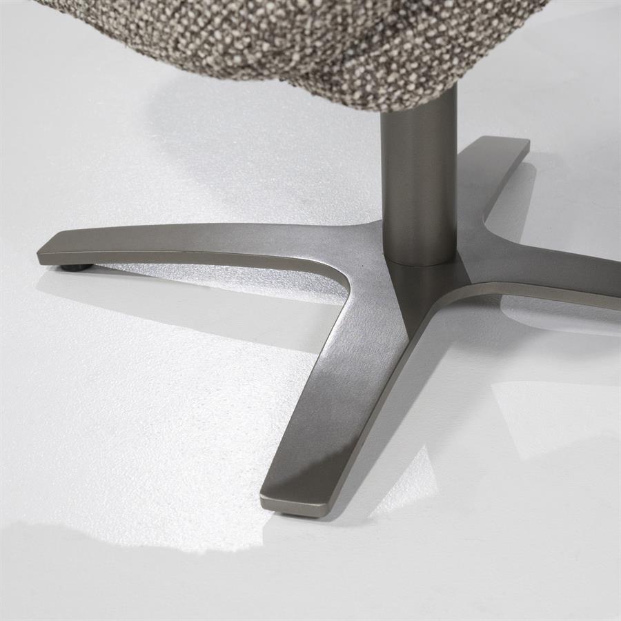 Fauteuil Caleb Elektrisch met voetenbankje | Taupe