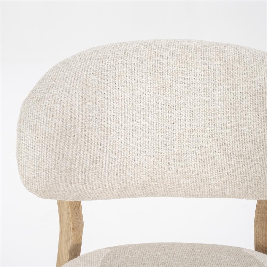 Stoel Mikky naturel Moon | Beige