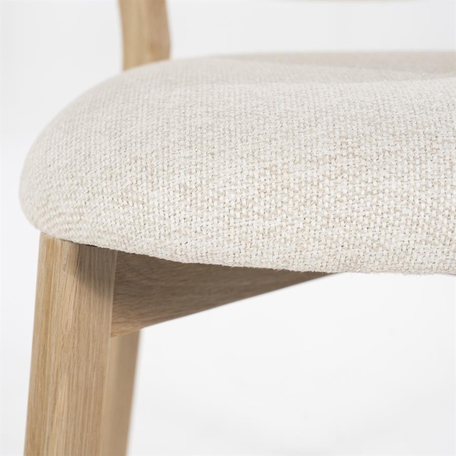 Stoel Mikky naturel Moon | Beige