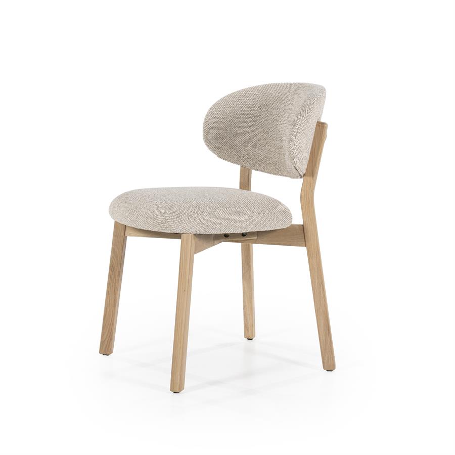 Stoel Mikky naturel Moon | Taupe