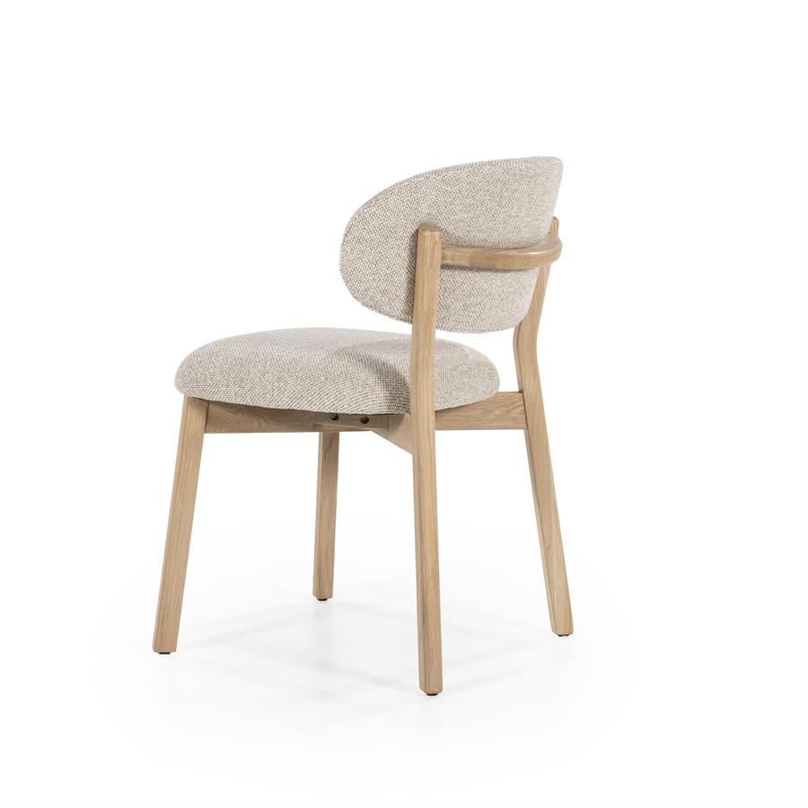 Stoel Mikky naturel Moon | Taupe