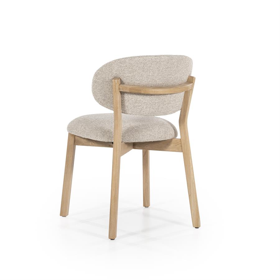 Stoel Mikky naturel Moon | Taupe
