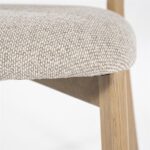 Stoel Mikky naturel Moon | Taupe