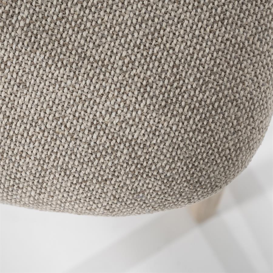 Stoel Mikky naturel Moon | Taupe
