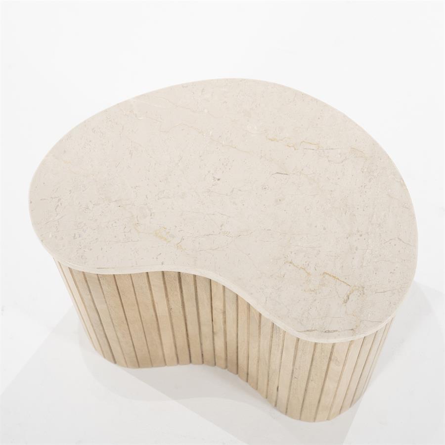 Bijzettafel Kira | Wit