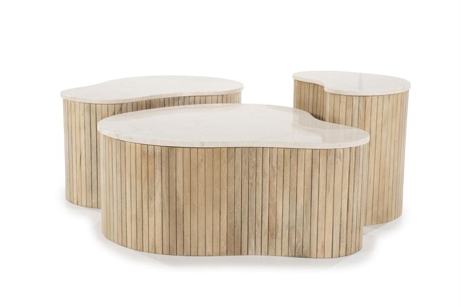 Bijzettafel Kira | Wit