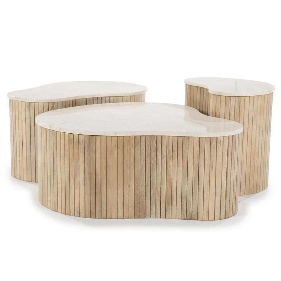 Salontafel Kira Middel | Wit