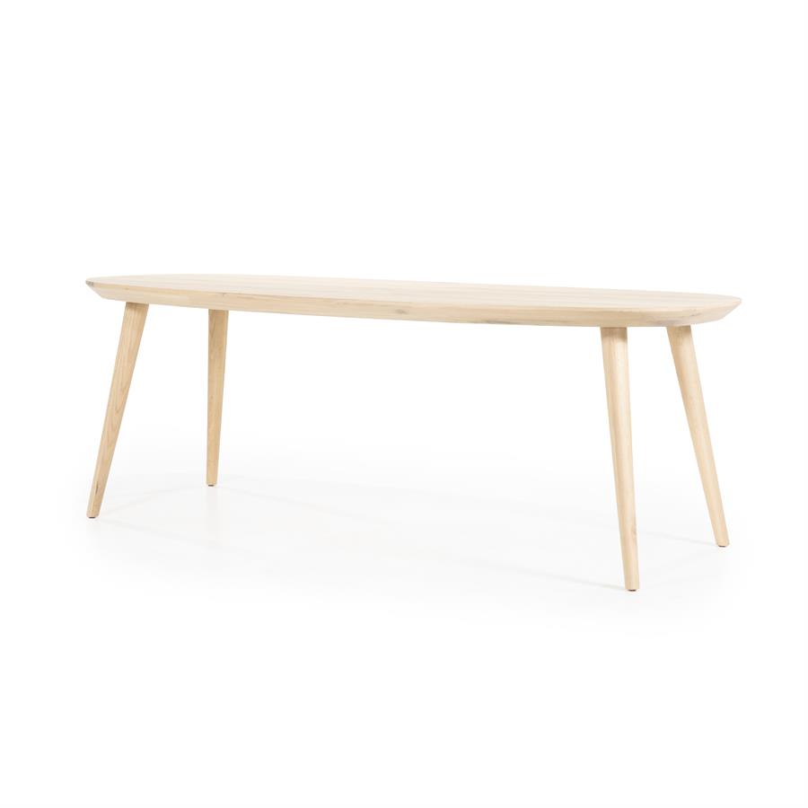 Eettafel Elijah 220×100 | Naturel