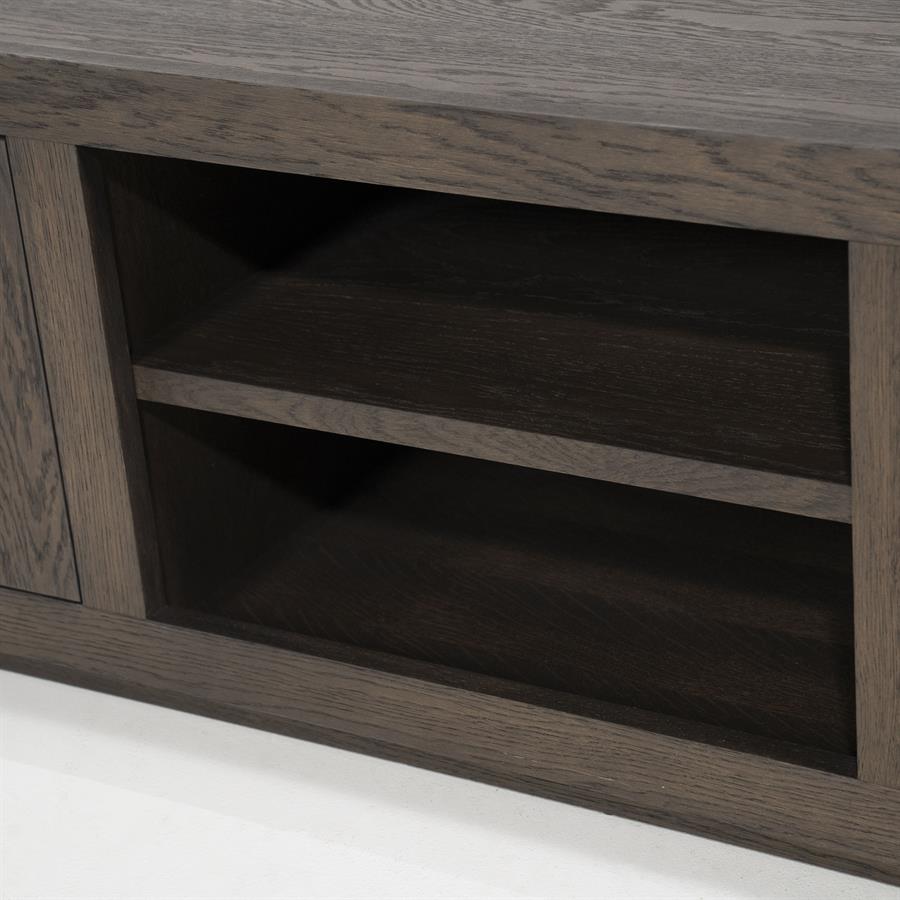 TV meubel Helsinki 160 cm | Bruin
