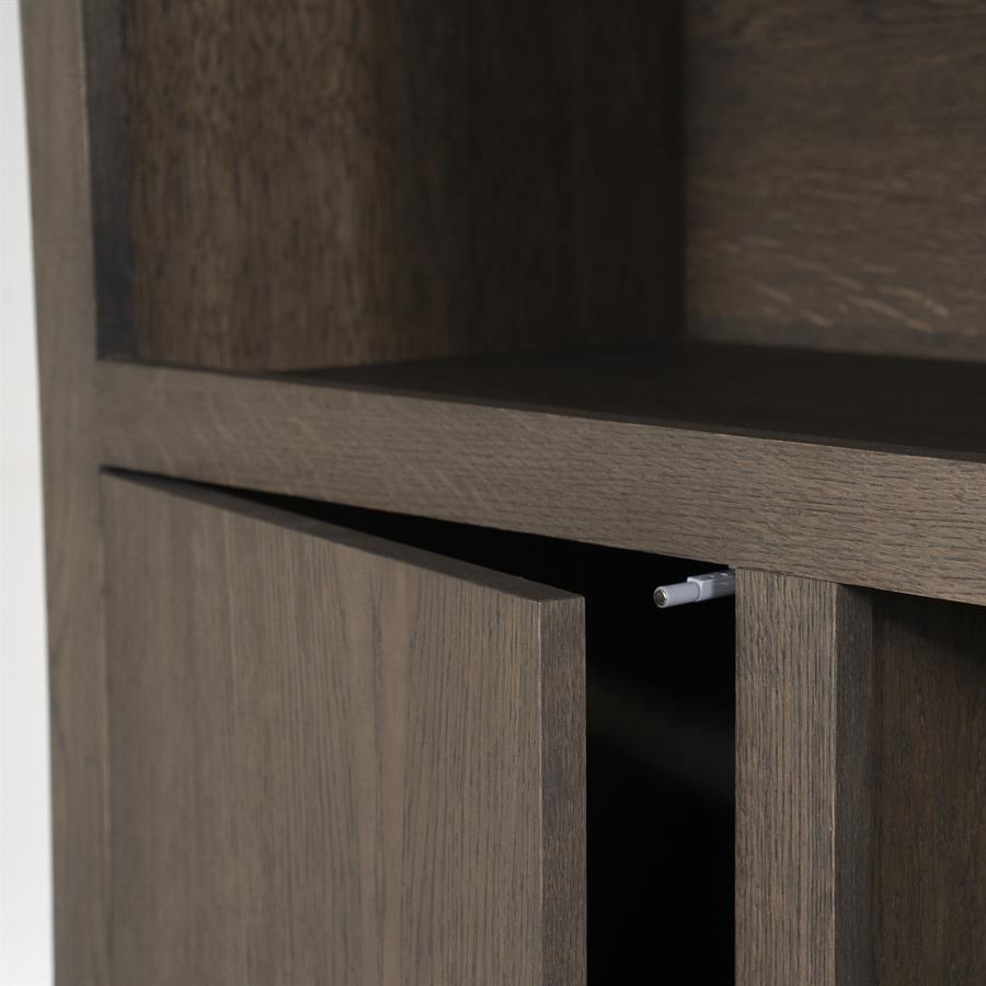 Wandkast Helsinki 120×220 cm | Bruin