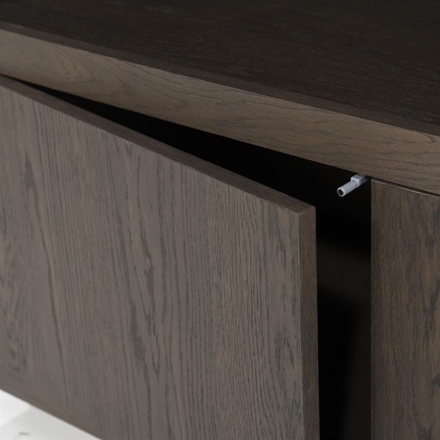 Wandkast Helsinki 120×220 cm | Bruin
