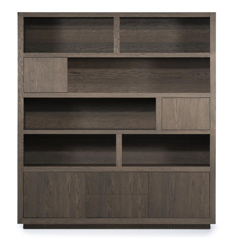 Wandkast Helsinki 200×220 cm | Bruin
