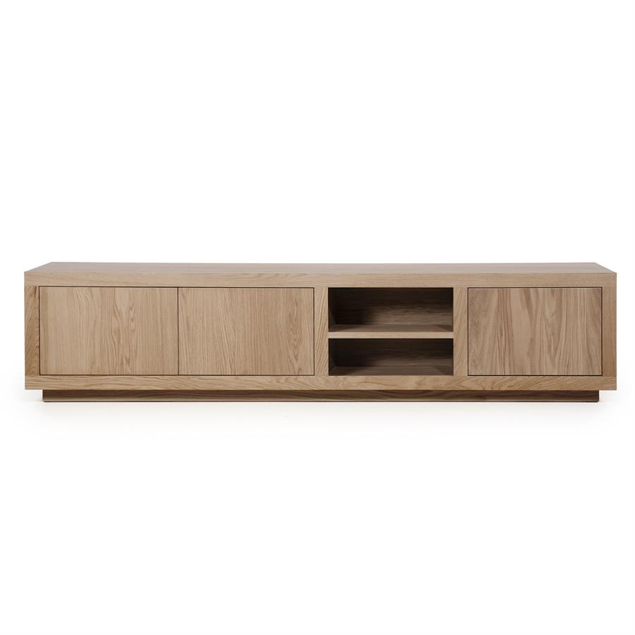 TV meubel Helsinki 200 cm licht| Bruin