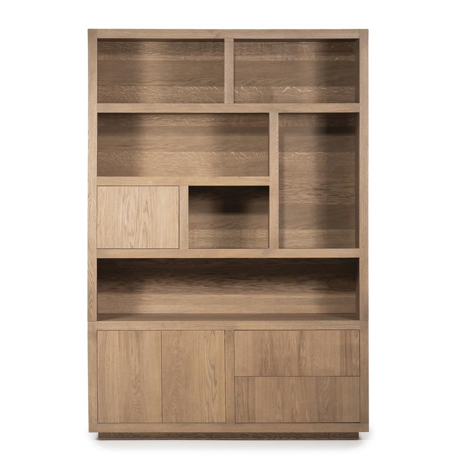 Wandkast Helsinki 150×220 cm licht| Bruin