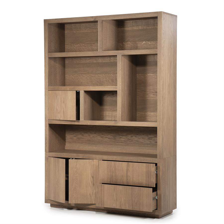 Wandkast Helsinki 150×220 cm licht| Bruin