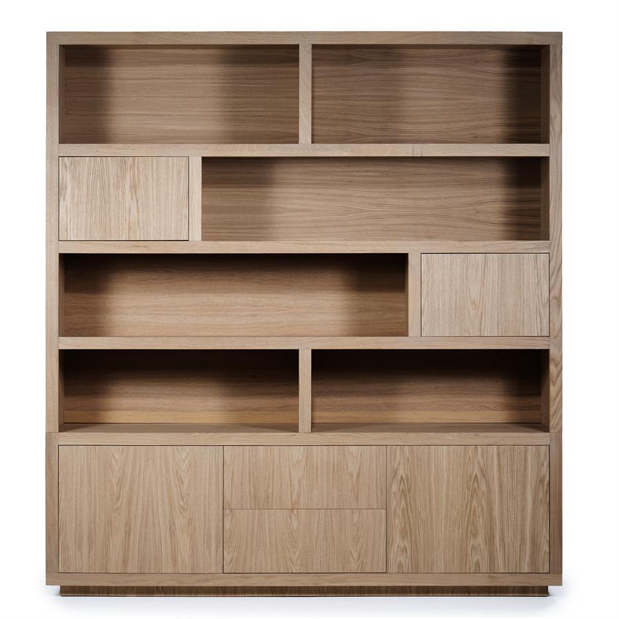Wandkast Helsinki 200×220 cm licht| Bruin