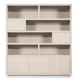 Wandkast Helsinki 200x220 cm | Taupe