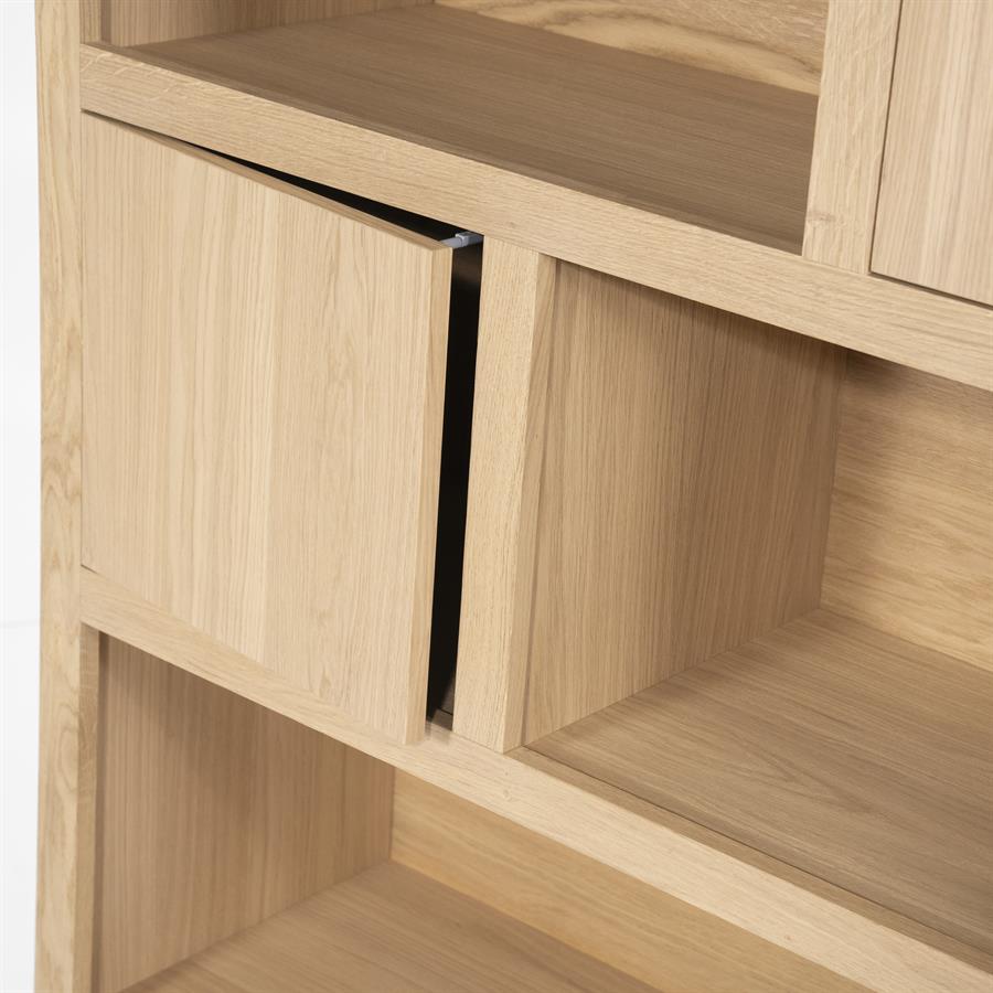 Wandkast Helsinki 120×220 cm naturel | Naturel