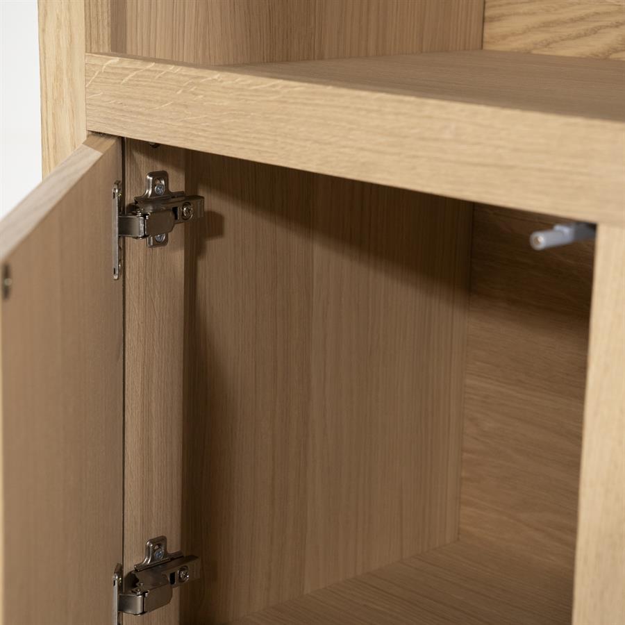 Wandkast Helsinki 120×220 cm naturel | Naturel
