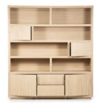 Wandkast Helsinki 200×220 cm naturel | Naturel