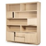Wandkast Helsinki 200×220 cm naturel | Naturel