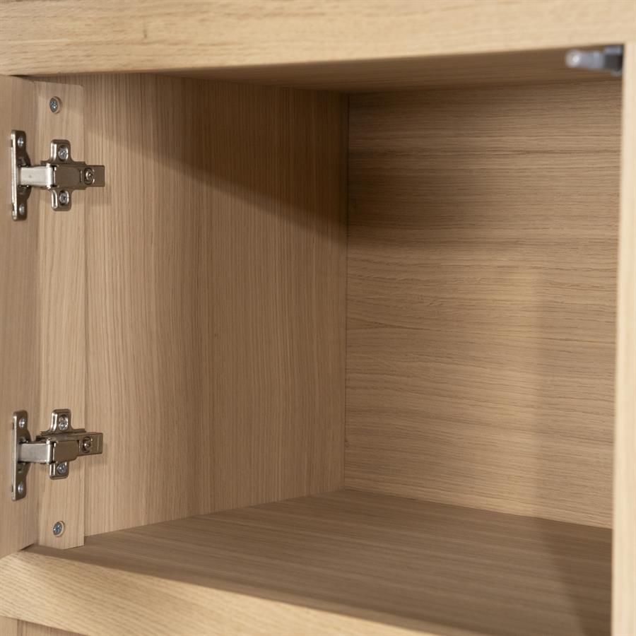 Wandkast Helsinki 200×220 cm naturel | Naturel