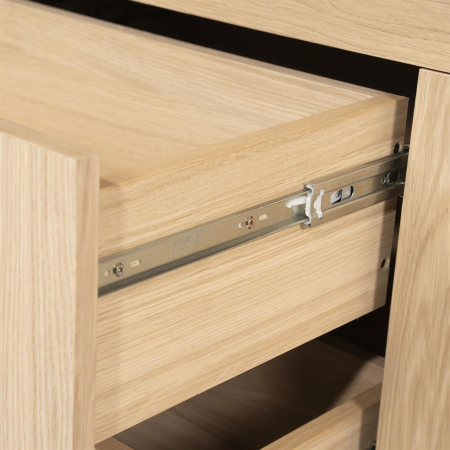 Wandkast Helsinki 200×220 cm naturel | Naturel
