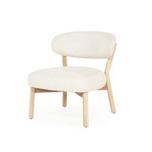 Fauteuil Mikky naturel | Beige