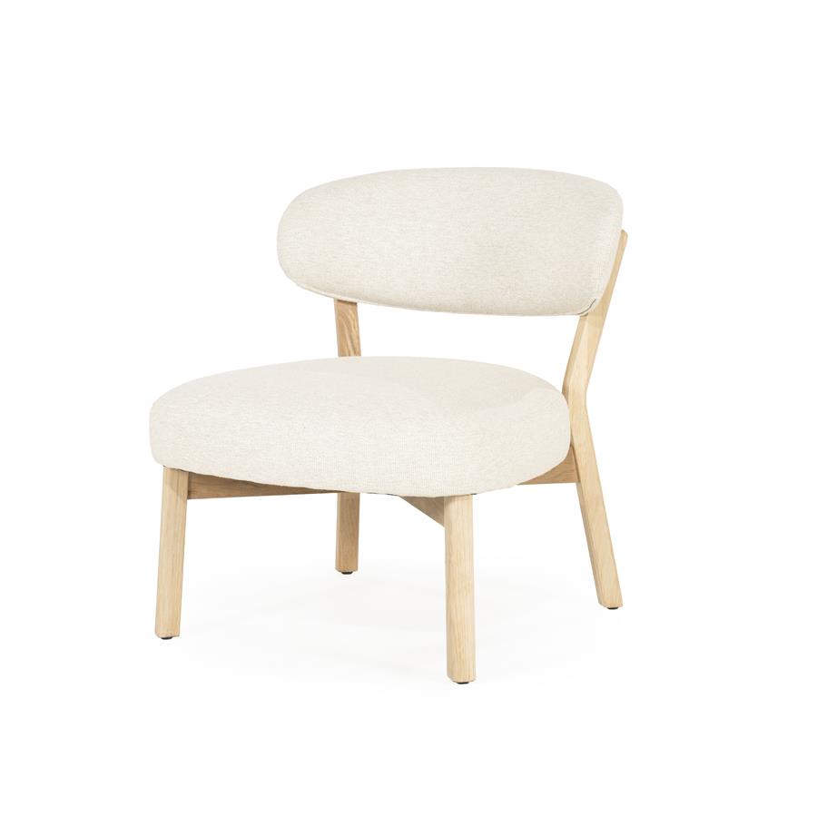Fauteuil Mikky naturel | Beige