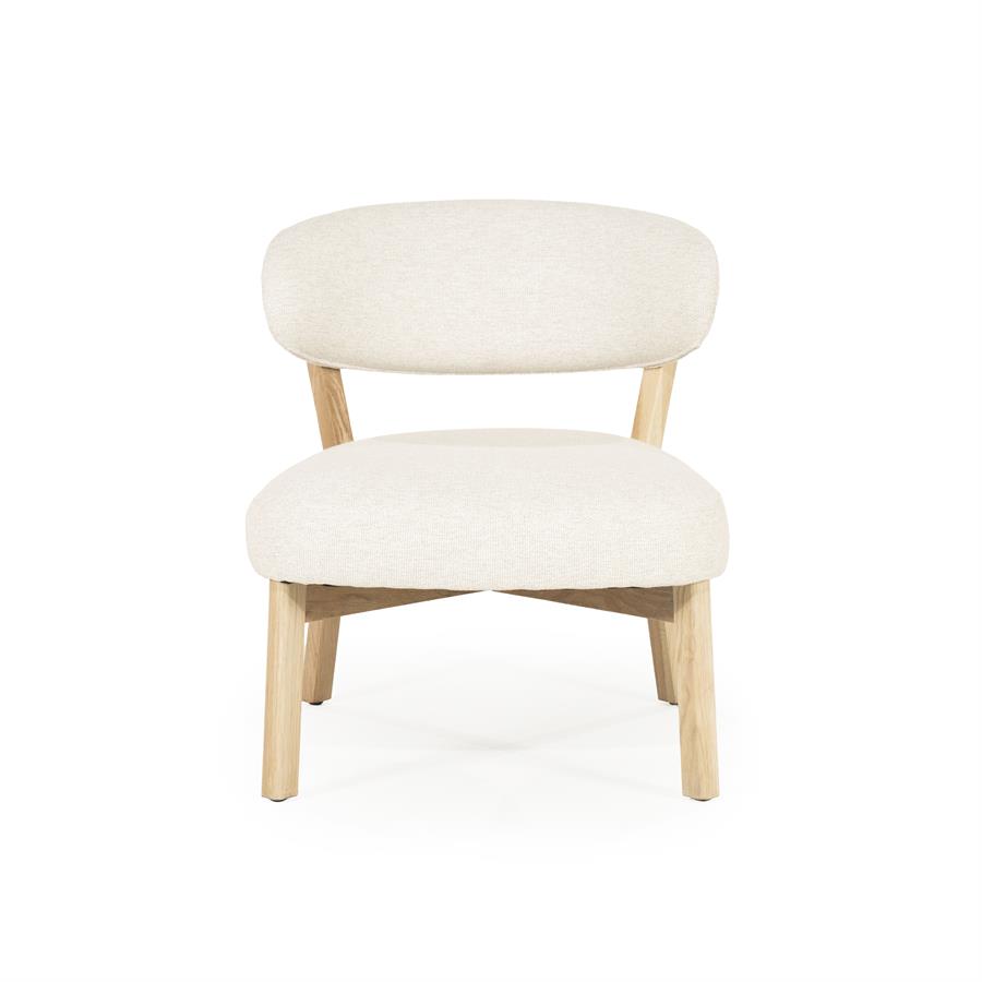 Fauteuil Mikky naturel | Beige