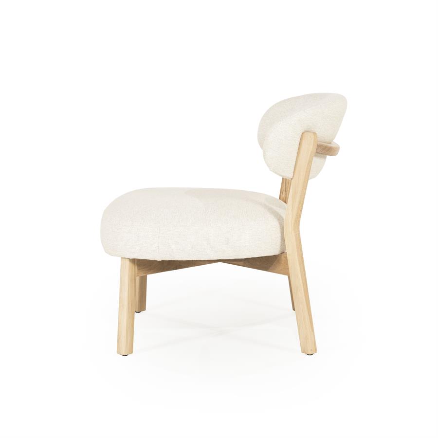 Fauteuil Mikky naturel | Beige