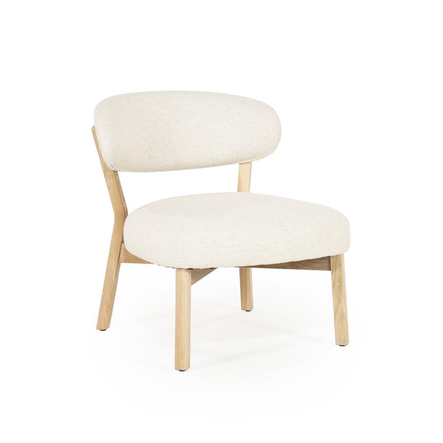 Fauteuil Mikky naturel | Beige