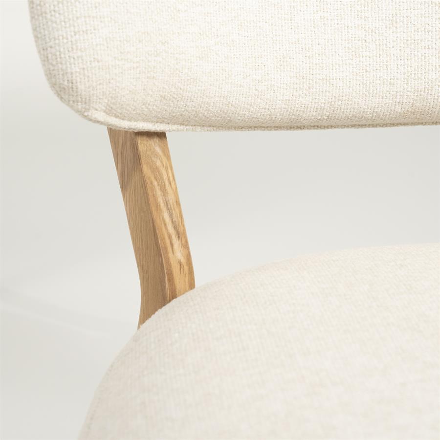 Fauteuil Mikky naturel | Beige