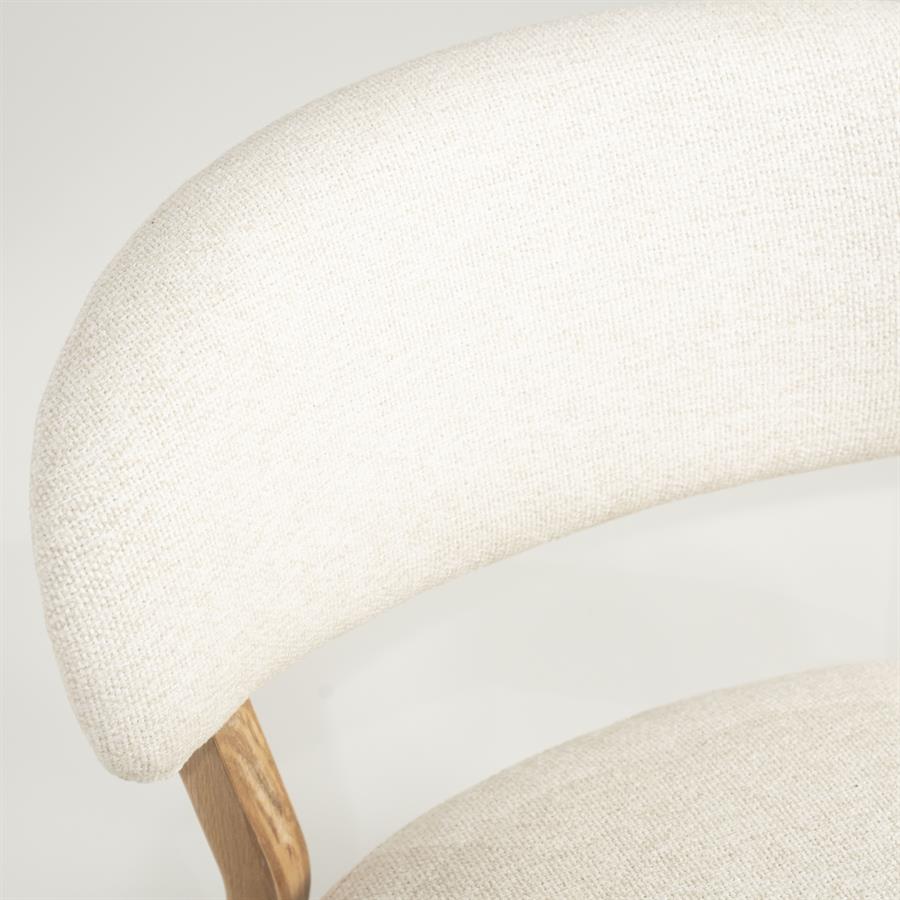 Fauteuil Mikky naturel | Beige