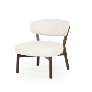 Fauteuil Mikky bruin | Beige