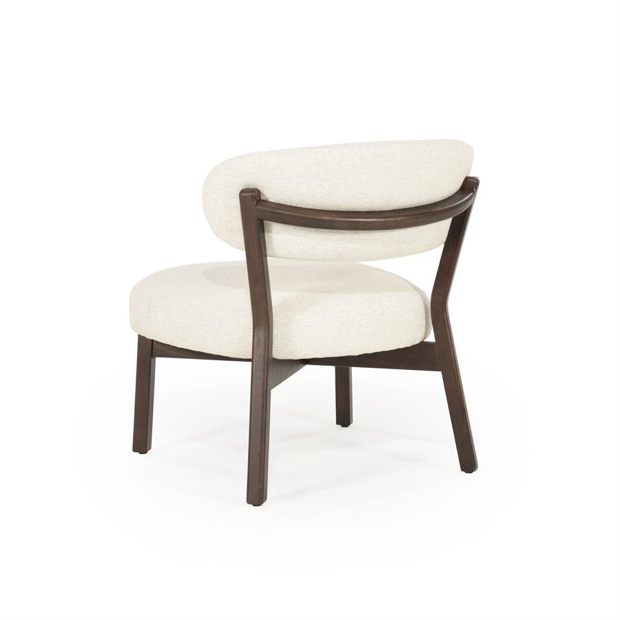 Fauteuil Mikky bruin | Beige
