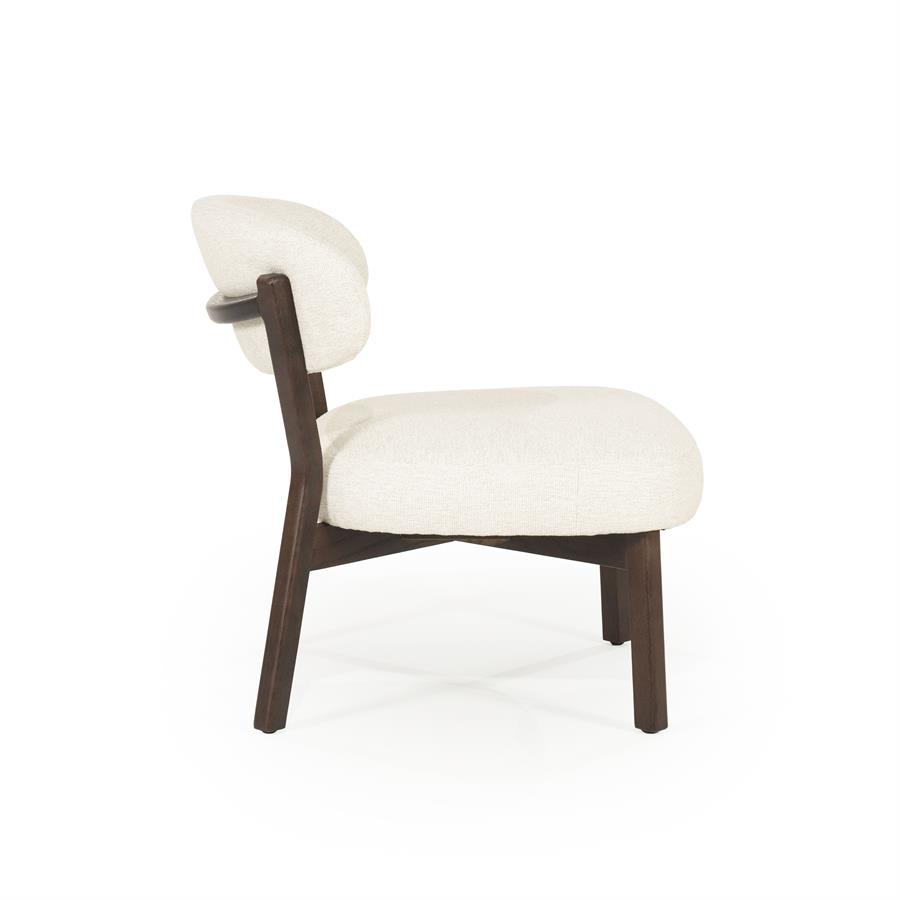 Fauteuil Mikky bruin | Beige