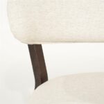 Fauteuil Mikky bruin | Beige