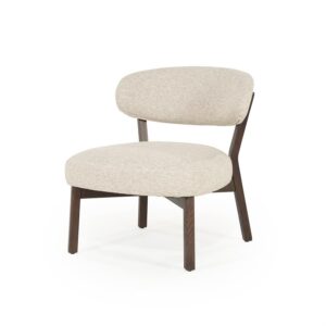 Fauteuil Mikky bruin | Taupe