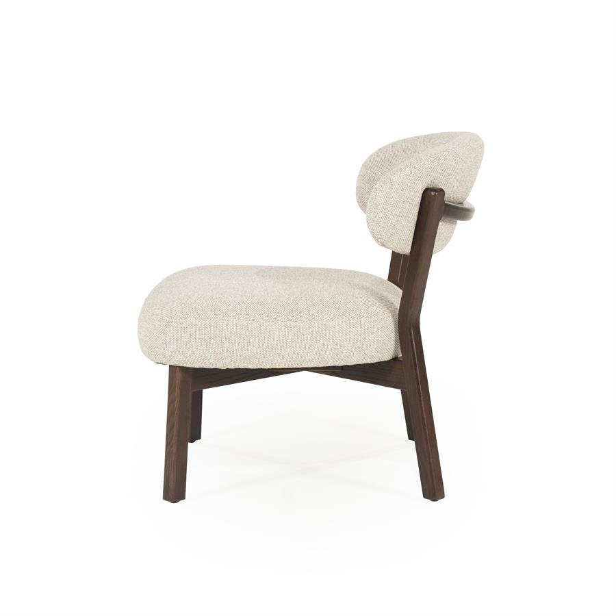 Fauteuil Mikky bruin | Taupe