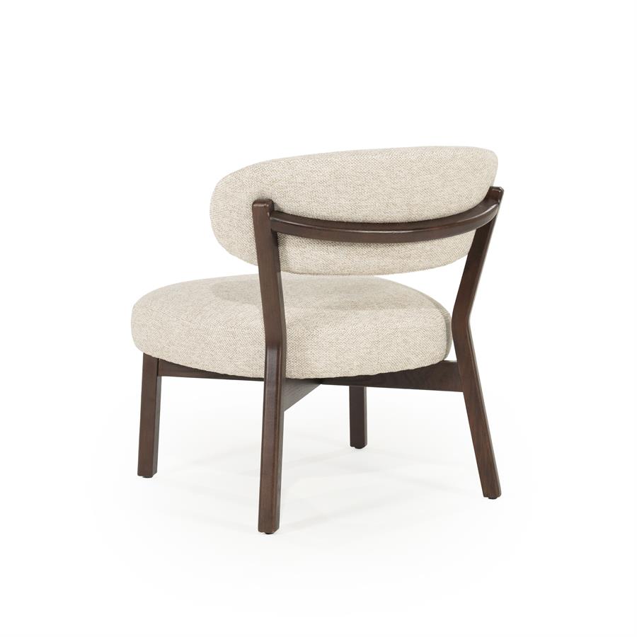 Fauteuil Mikky bruin | Taupe