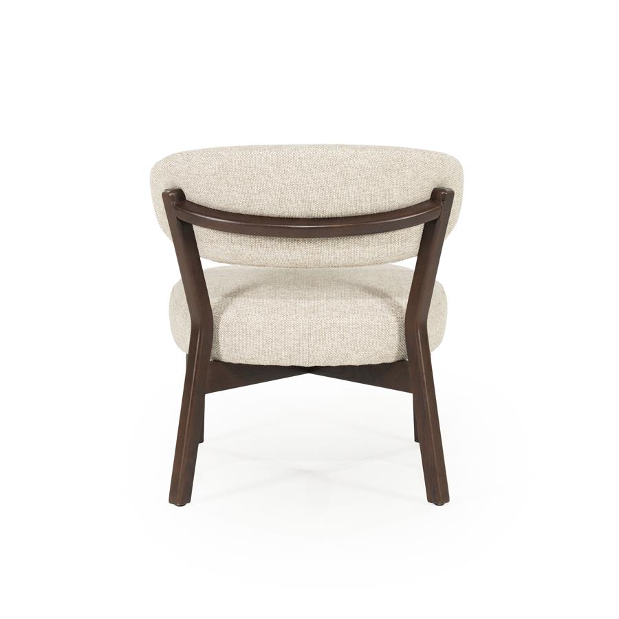 Fauteuil Mikky bruin | Taupe