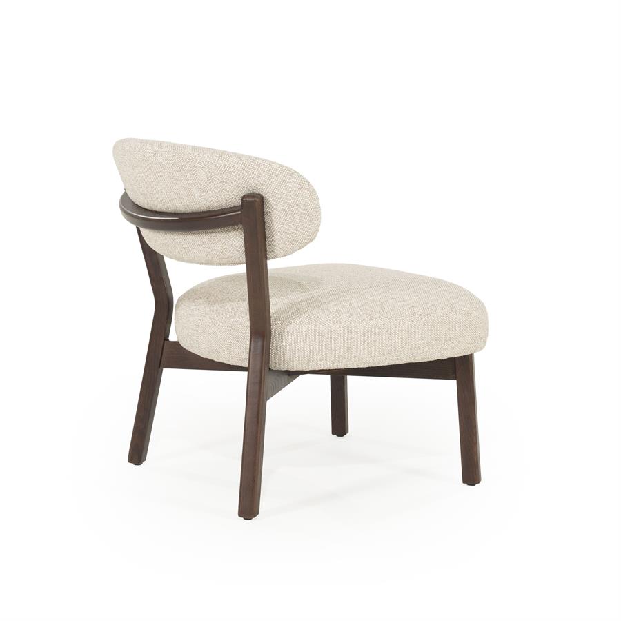 Fauteuil Mikky bruin | Taupe