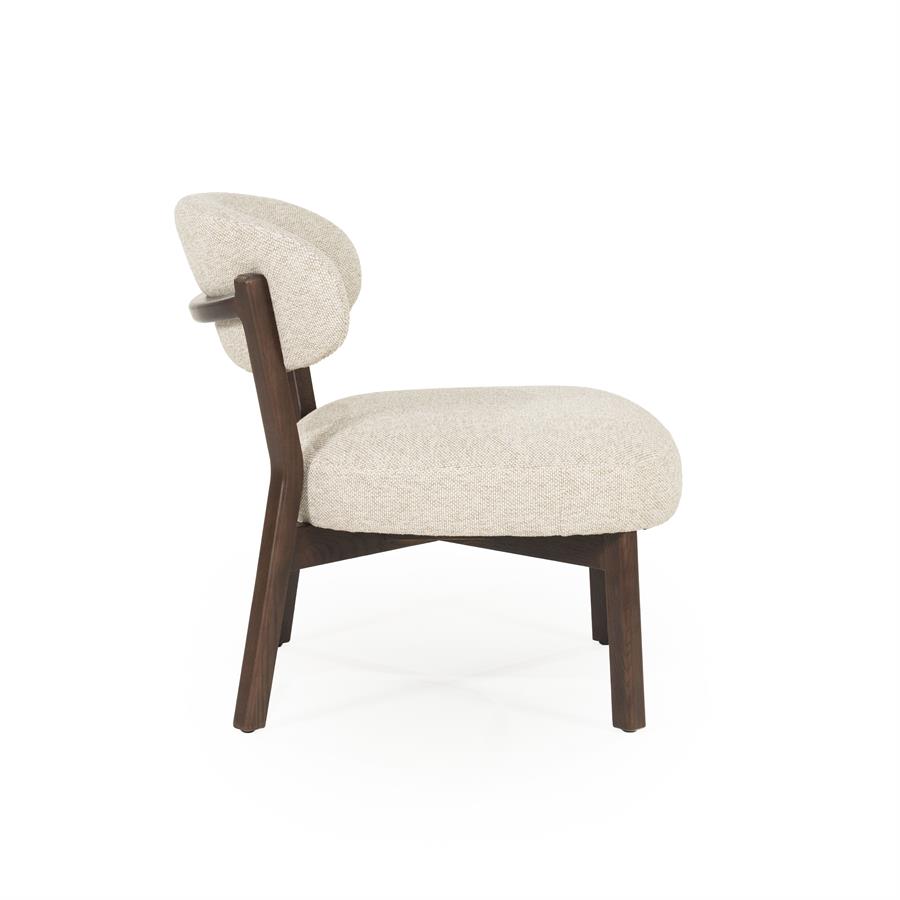 Fauteuil Mikky bruin | Taupe